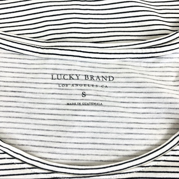 Lucky Brand Fearless Female Graphic Print T-Shirt Size S - Picture 10 of 12